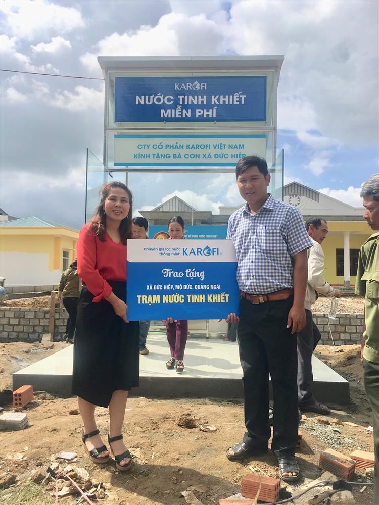 Người dân tại xã có nước “vàng như nghệ” được sử dụng nước tinh khiết kịp đón Tết